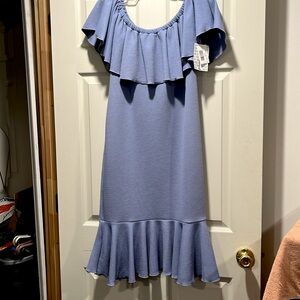 Lularoe Cici Off-Shoulder Dress